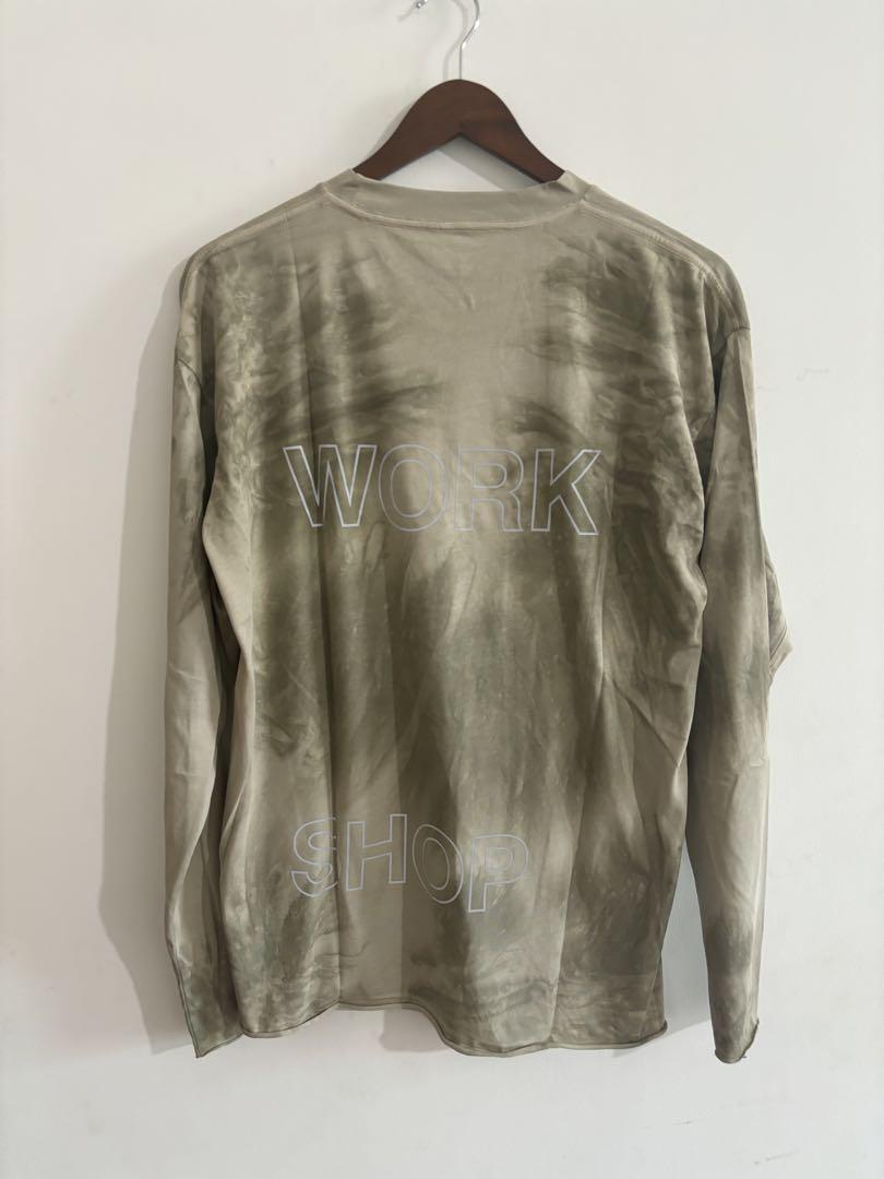 SATISFY OUR LEGACY WORK SHOP クラウドメリノ ロンT Our Legacy - CLOUDMERINO LONG TEE BATIK MOSS