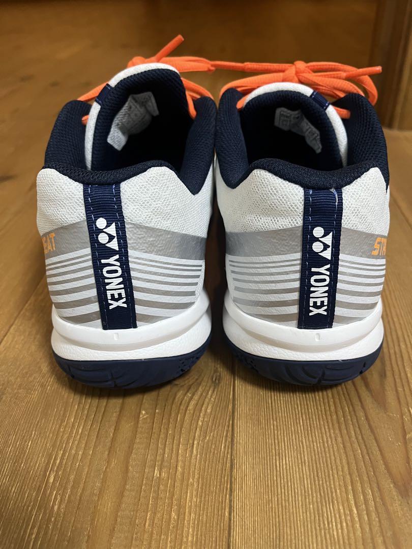 YONEX SHB-02LTD バドミントンシューズ ホワイト/オレンジ