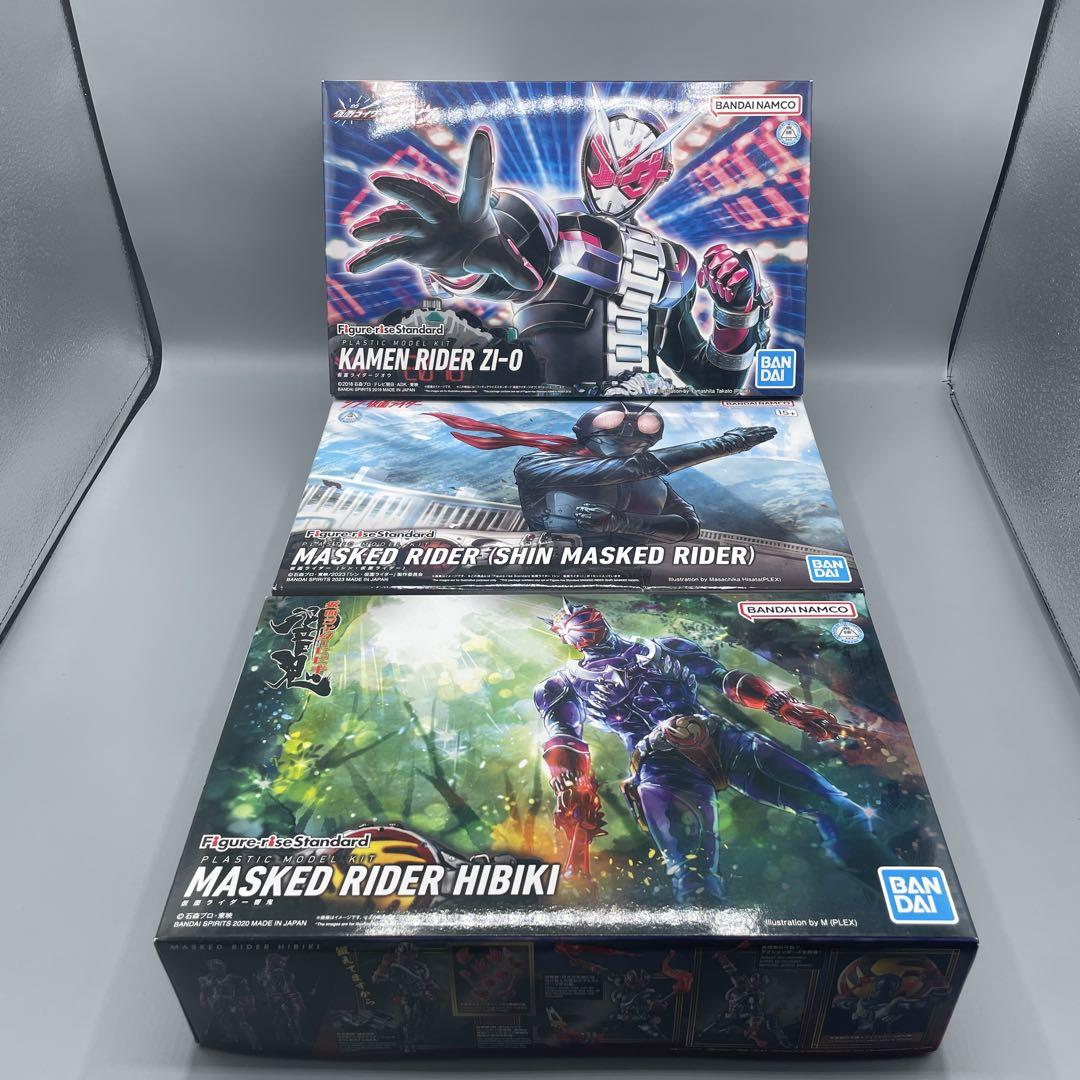 figure-rise standard 仮面ライダー 6点セット Amazon.com: Bandai Hobby - Kamen Rider - Kamen Rider Geiz
