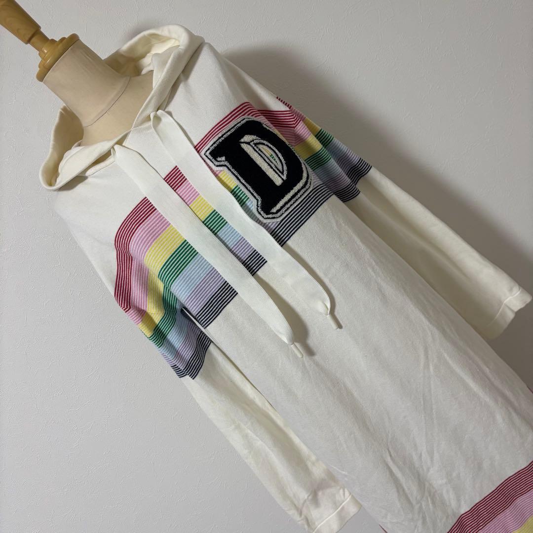 ダブスタ 綿レーヨンストレッチニットワンピース