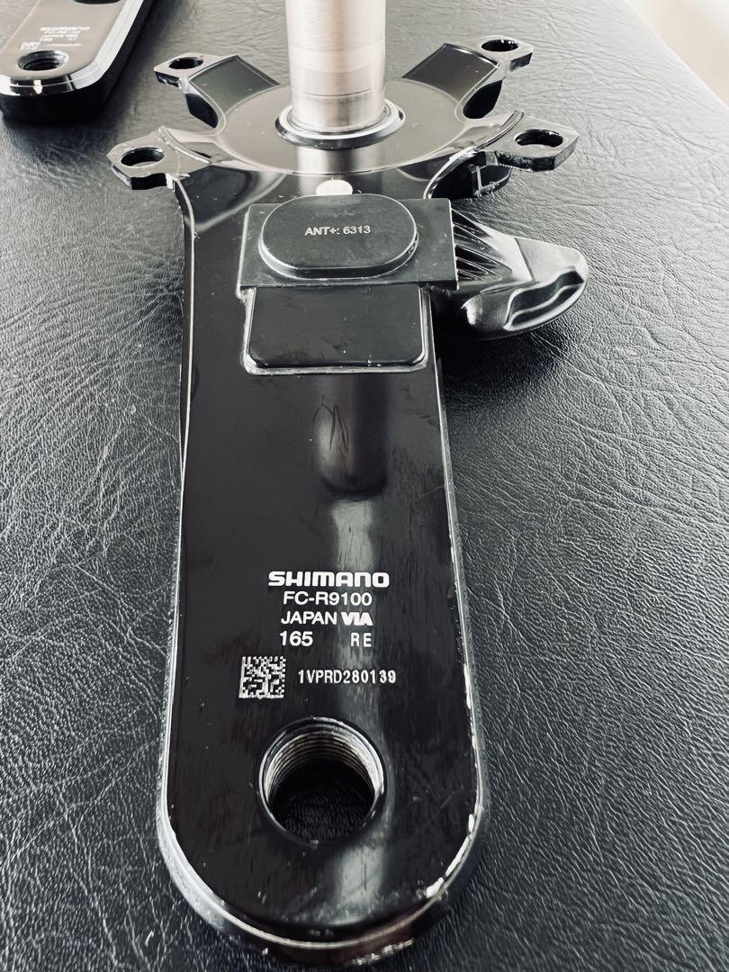 シマノ FC-R9100 DURA-ACE 165mm 4iiii パワーメーター Velobike
