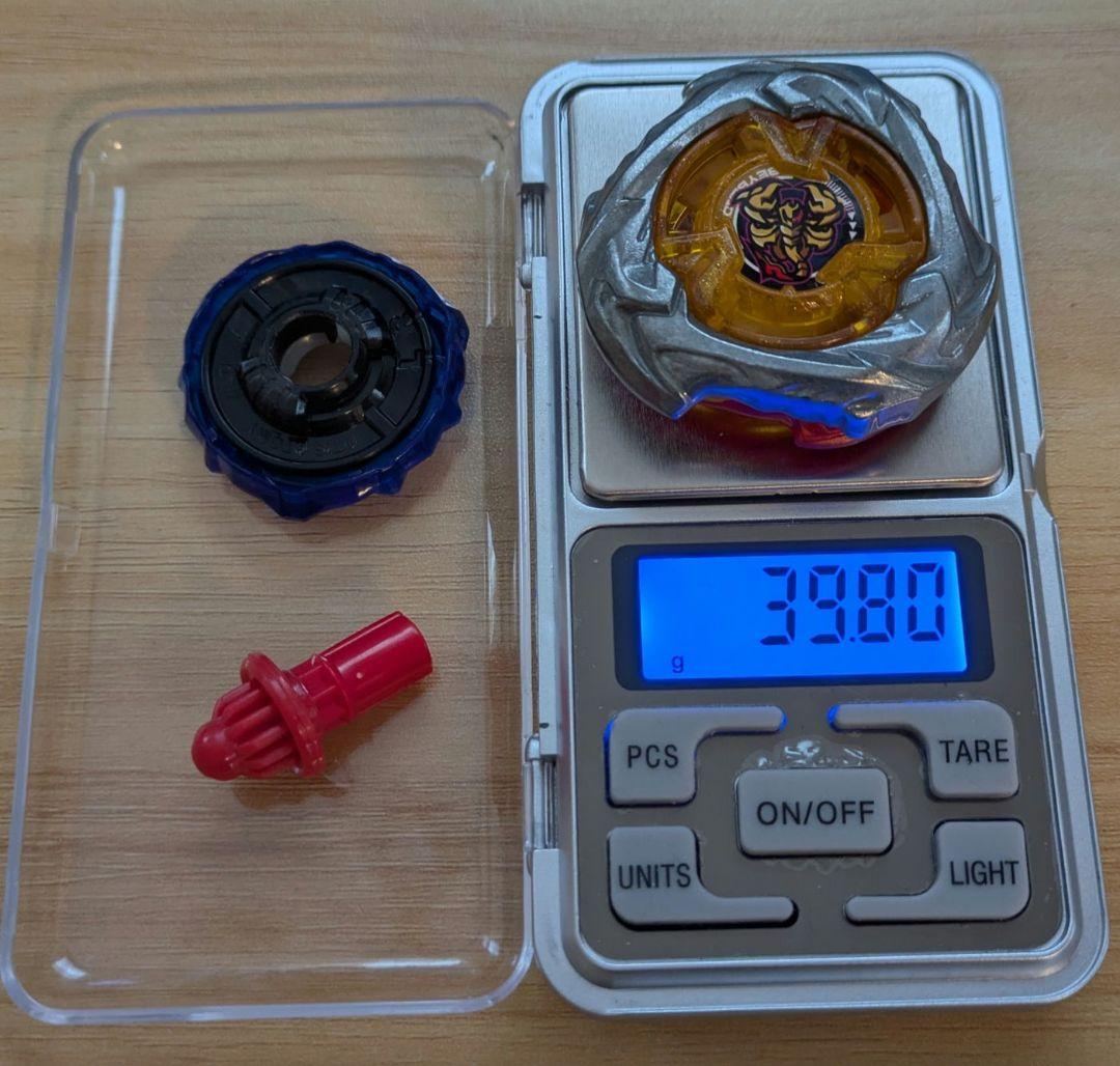 【調整済み】スコーピオスピア9-60B　ブレード39.80g　単独持久2:30〜
