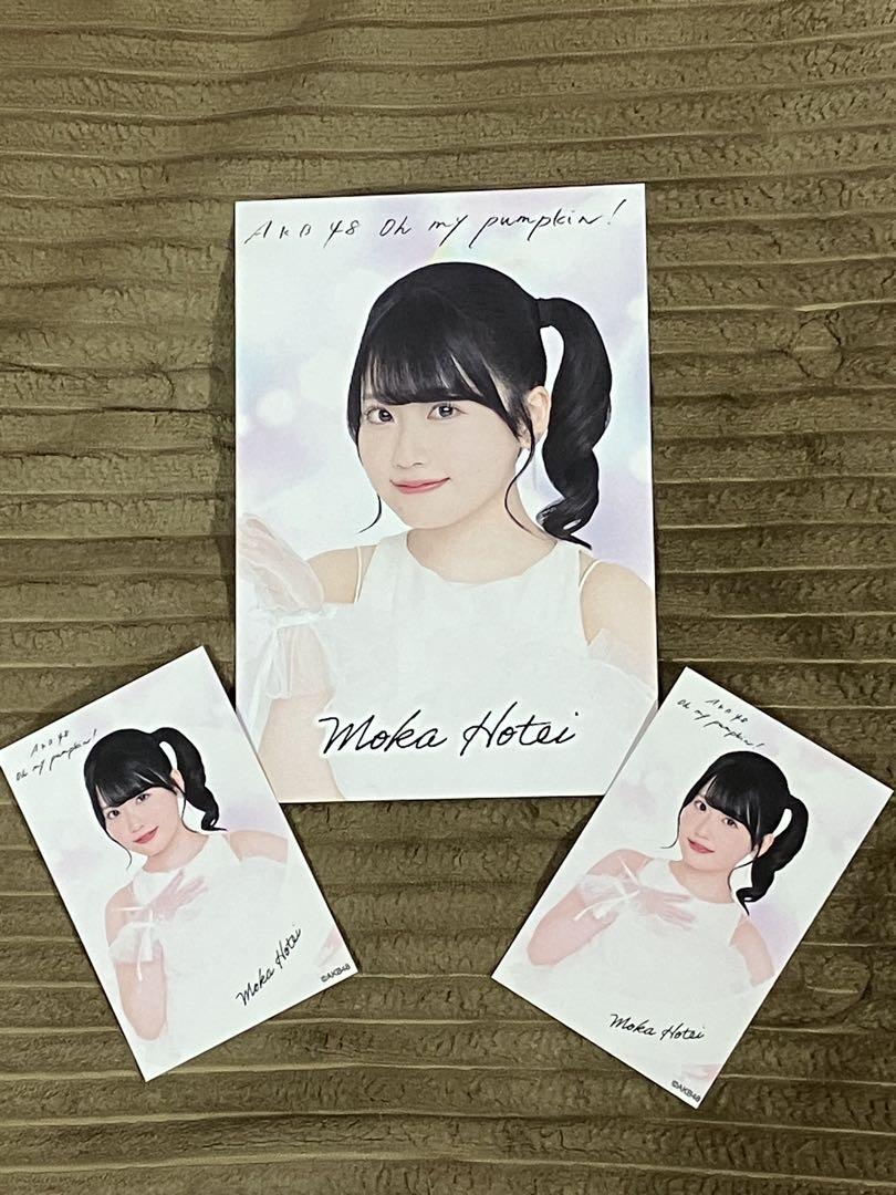AKB48 66th SPECIALくじ 布袋百椛 オリジナルカード、ステッカー