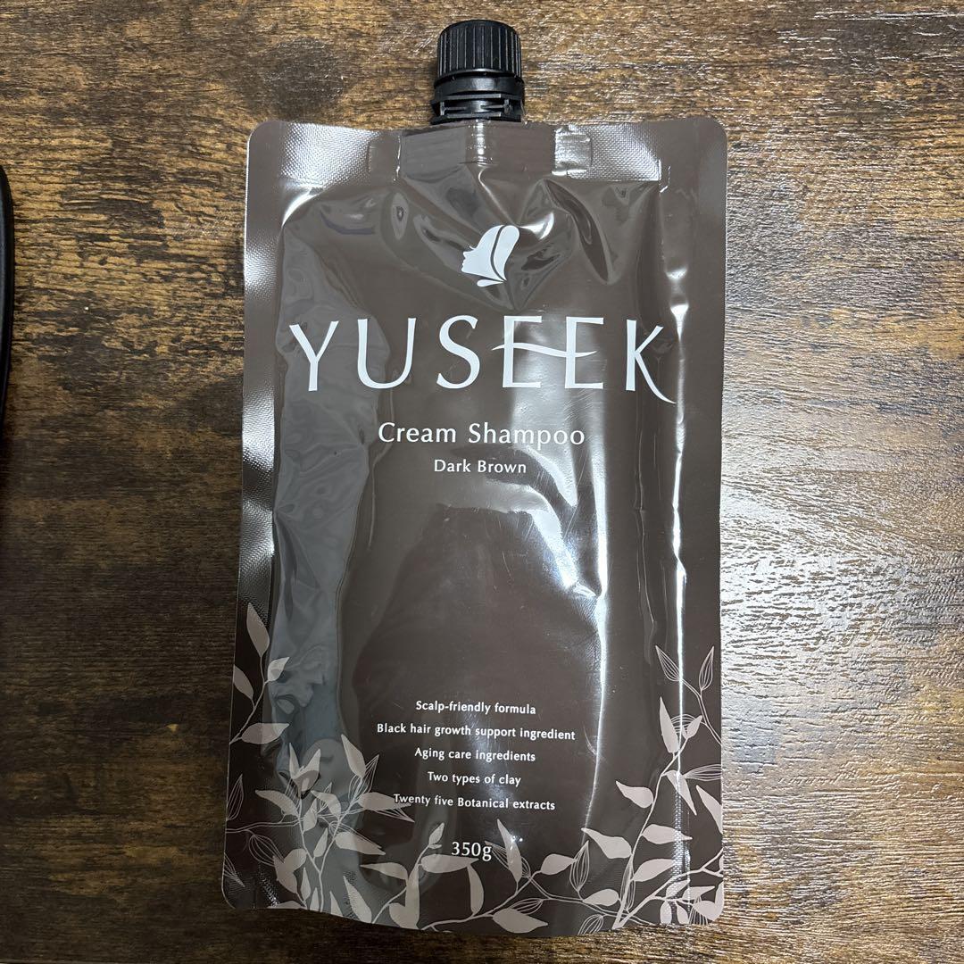 新品・未開封【YUSEEK 】クリームシャンプー ダークブラウン 350g 2個 YUSEEK / YUSEEKクリームシャンプー ダークブラウンの公式商品