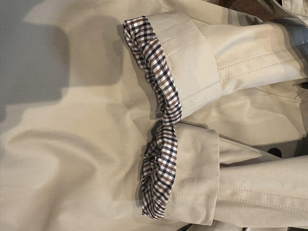 アクアスキュータム トレンチ ジョンストンズ ライナー付Aquascutum L
