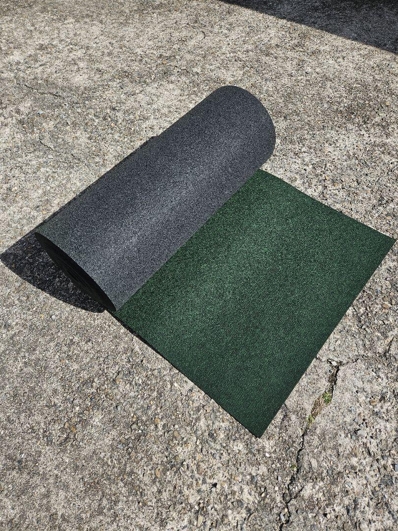 品質は非常に良い 新品】本格ポリエステル不織布 巾1m×27m 防草シート(グリーン) 園芸養土・薬品