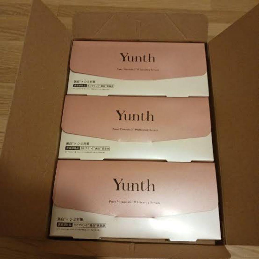 【新品未使用、3箱セット】Yunth 生ビタミンC美容液 最新入荷 楽天市場】【3箱セット】美容液 ビタミンC Yunth