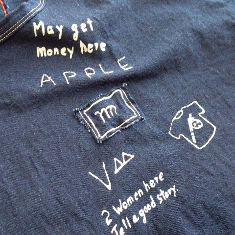 INDIGO半袖Tシャツ