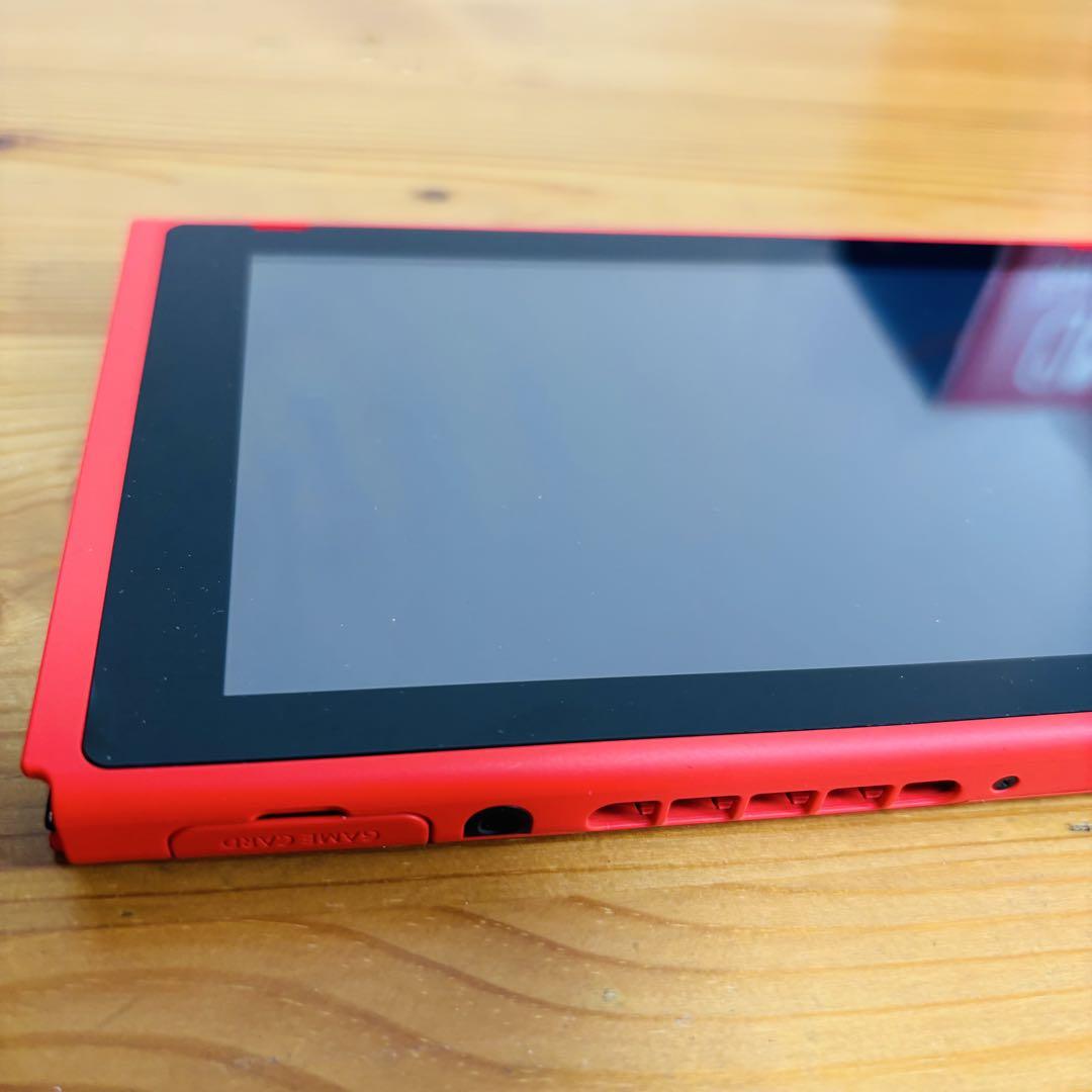 【動作OK】任天堂 Nintendo Switch 本体 マリオレッド×ブルー