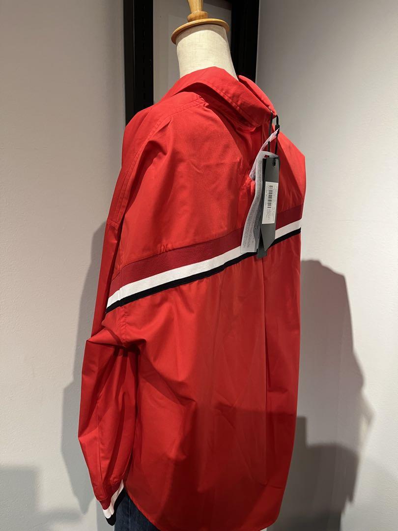 ♥️新品未使用♥️ MICALLEMICALLE レッドラインオーバーサイズシャツ