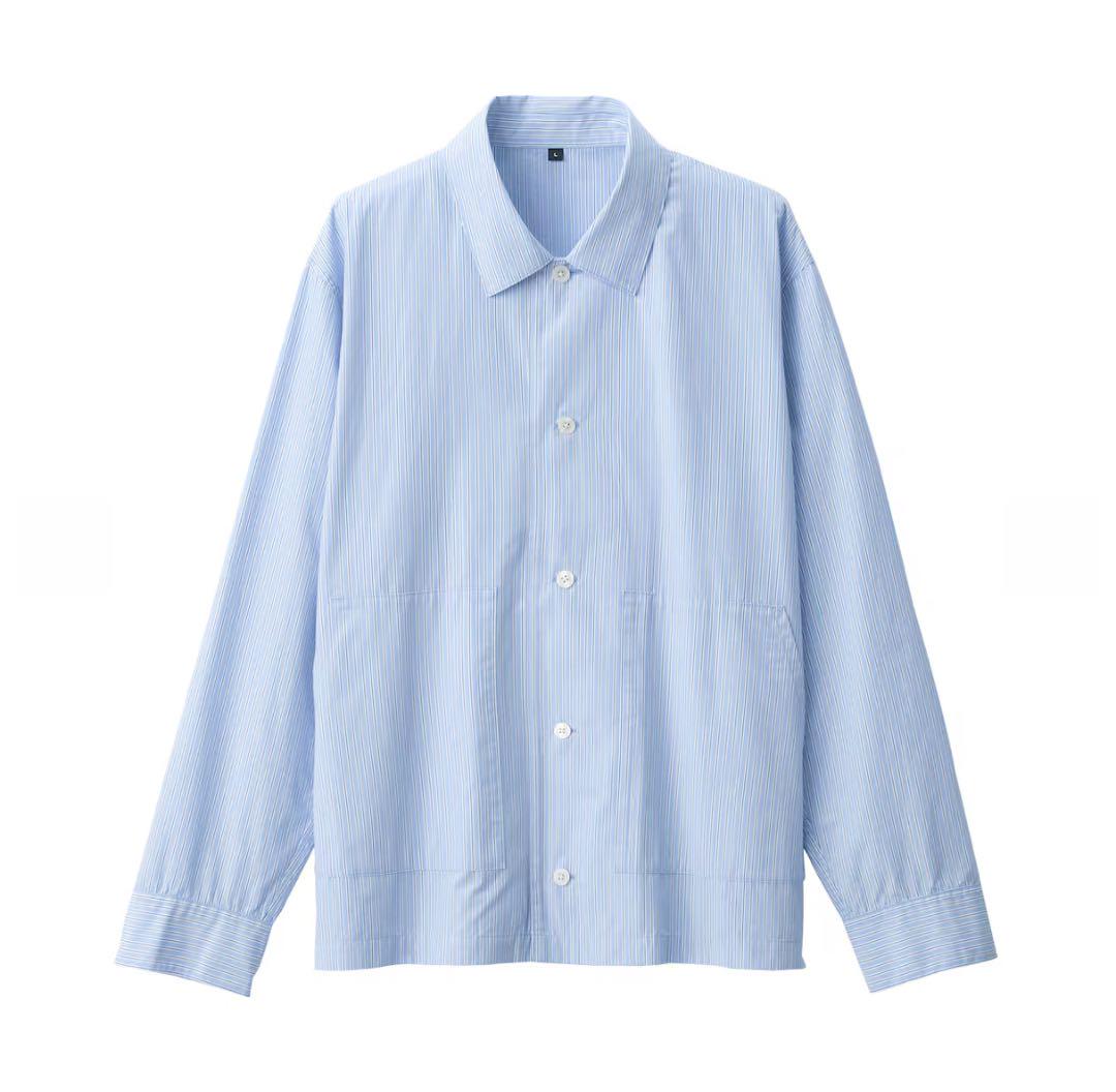 MUJI Labo コットンシャツジャケット XL
