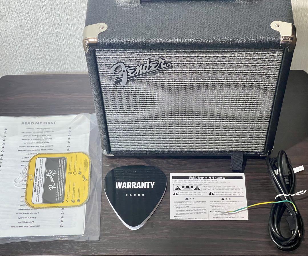 【美品】Fender Rumble 15 V3 100V JPN ベースアンプ
