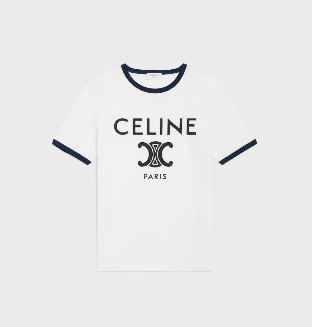 CELINEロゴtシャツ
