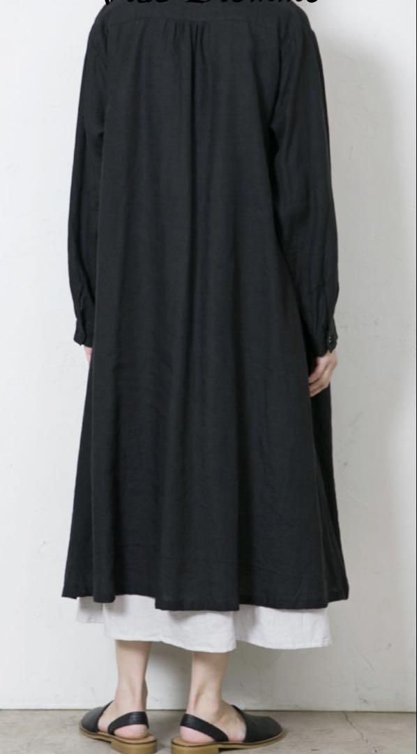 美品　正規目黒店購入Vlas Blomme ヴラス ブラム限定色リネンワンピース