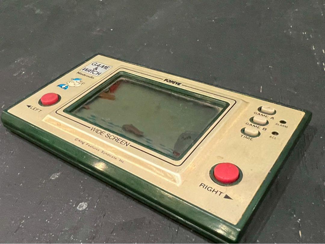 高品質の人気 ゲームウォッチ ニンテンドー ポパイ 昭和 当時物 アラレちゃん その他