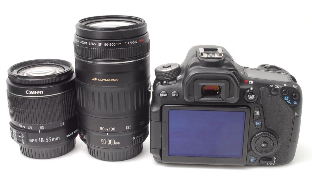 ✨Canon EOS 70D✨ダブルレンズ✨感動の描写力と高速連写✨一眼レフ