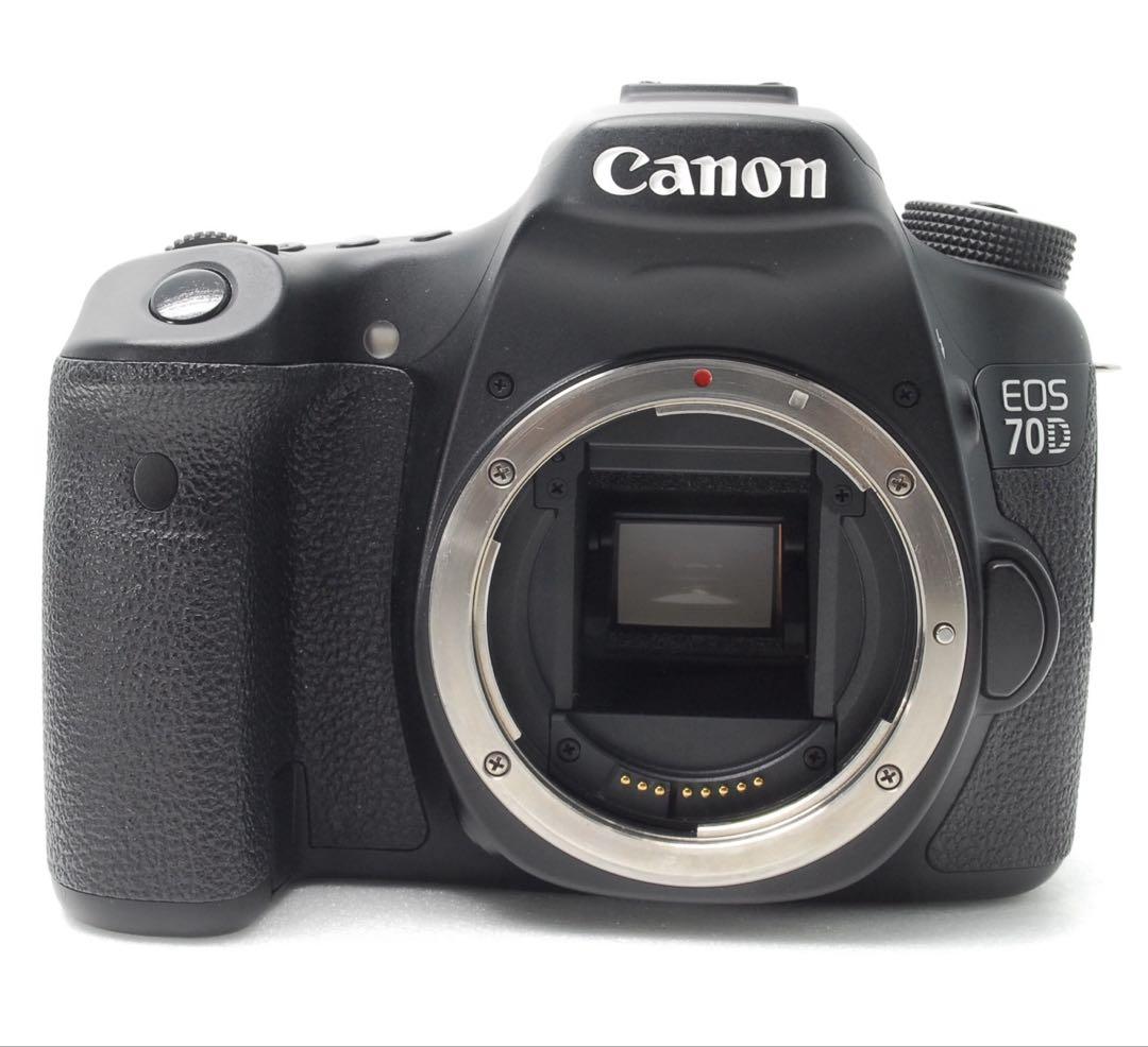 ✨Canon EOS 70D✨ダブルレンズ✨感動の描写力と高速連写✨一眼レフ