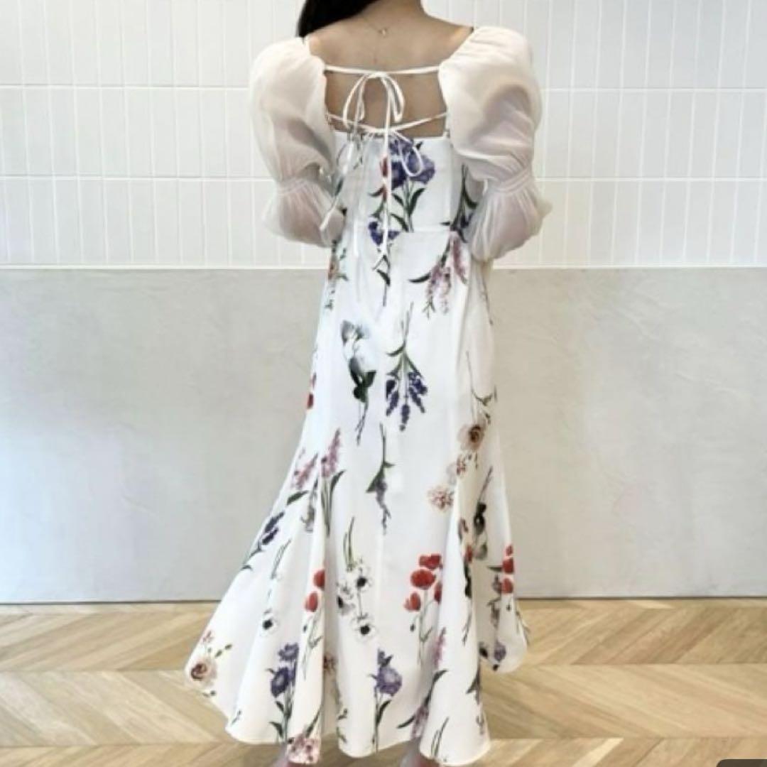 eimy istoire Hazel flower スリーブセットキャミワンピ