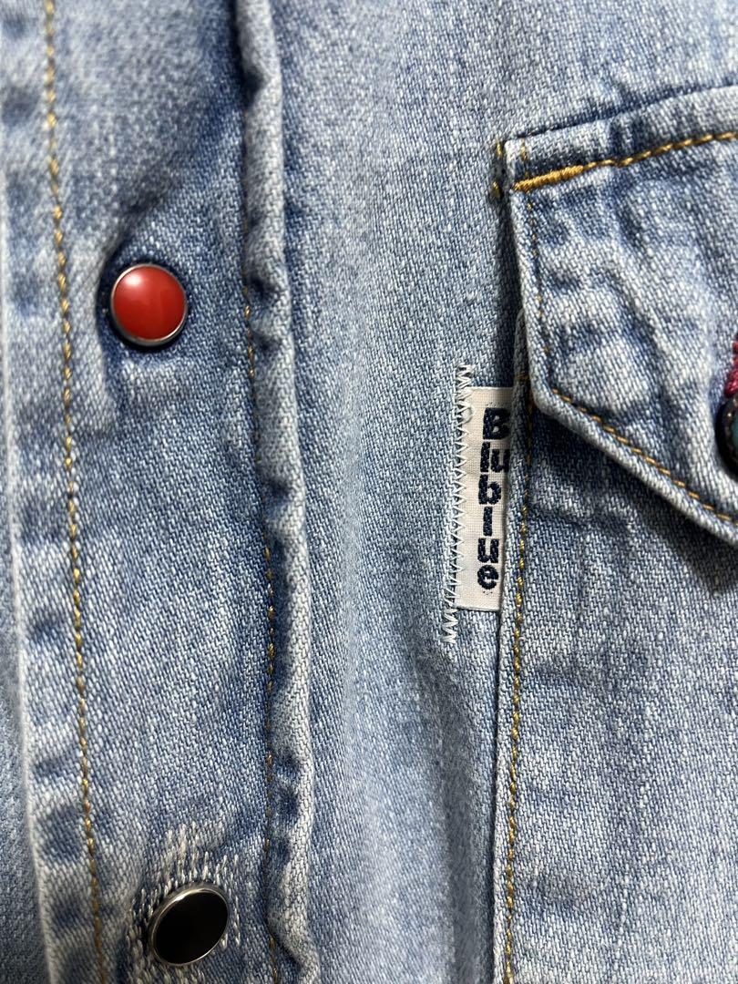 【稲葉浩志　着用　M】BLUE BLUE ウエスタン デニム 長袖シャツ　M