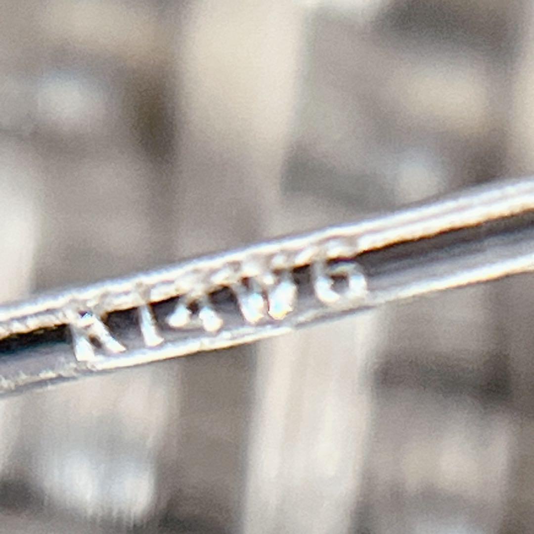 【新品未使用】 ブルートパーズ K14 WG しずく ピアス 刻印 新品未使用】 ブルートパーズ K14 WG しずく ピアス 刻印 - メルカリ