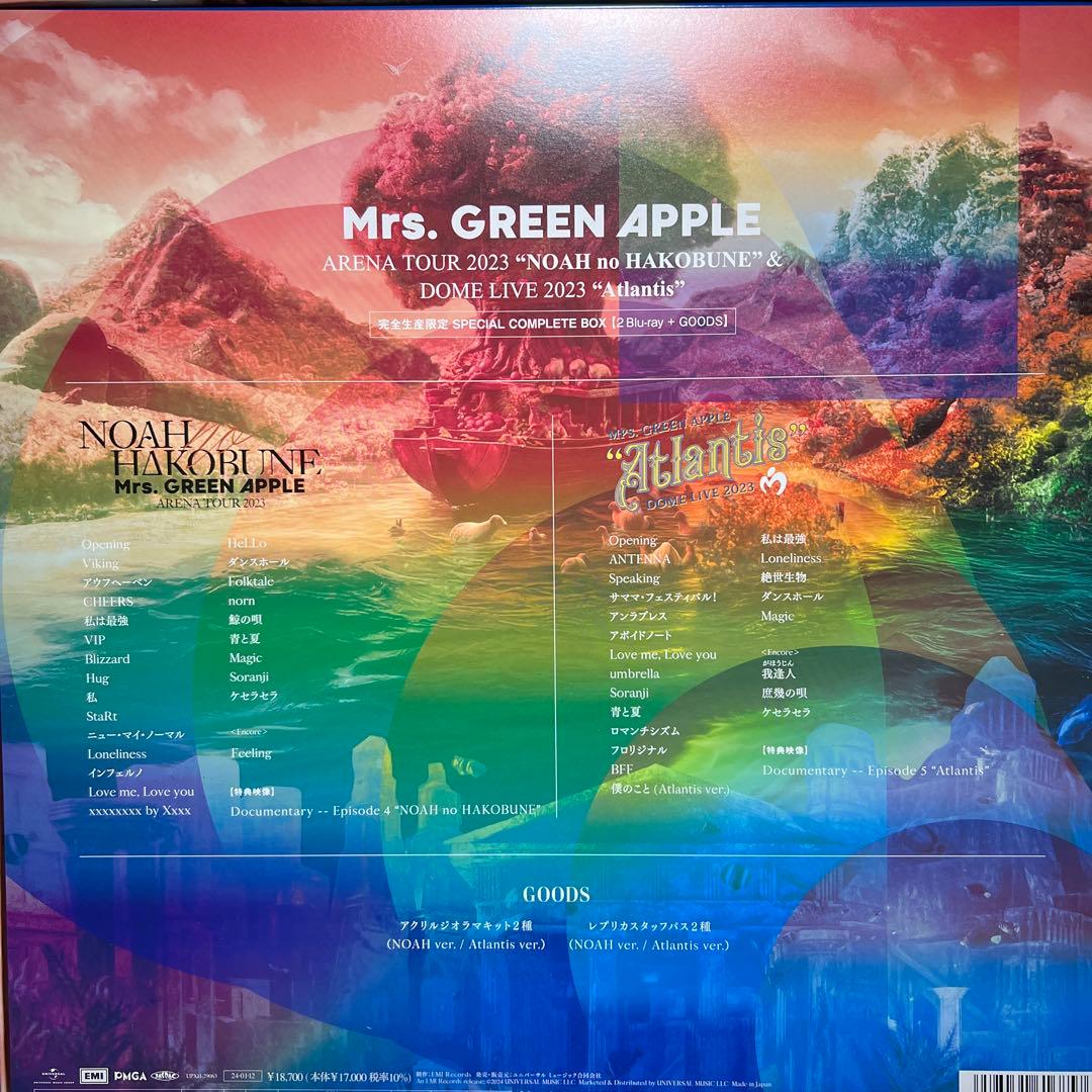 Mrs.GREEN APPLE/ARENA TOUR 2023