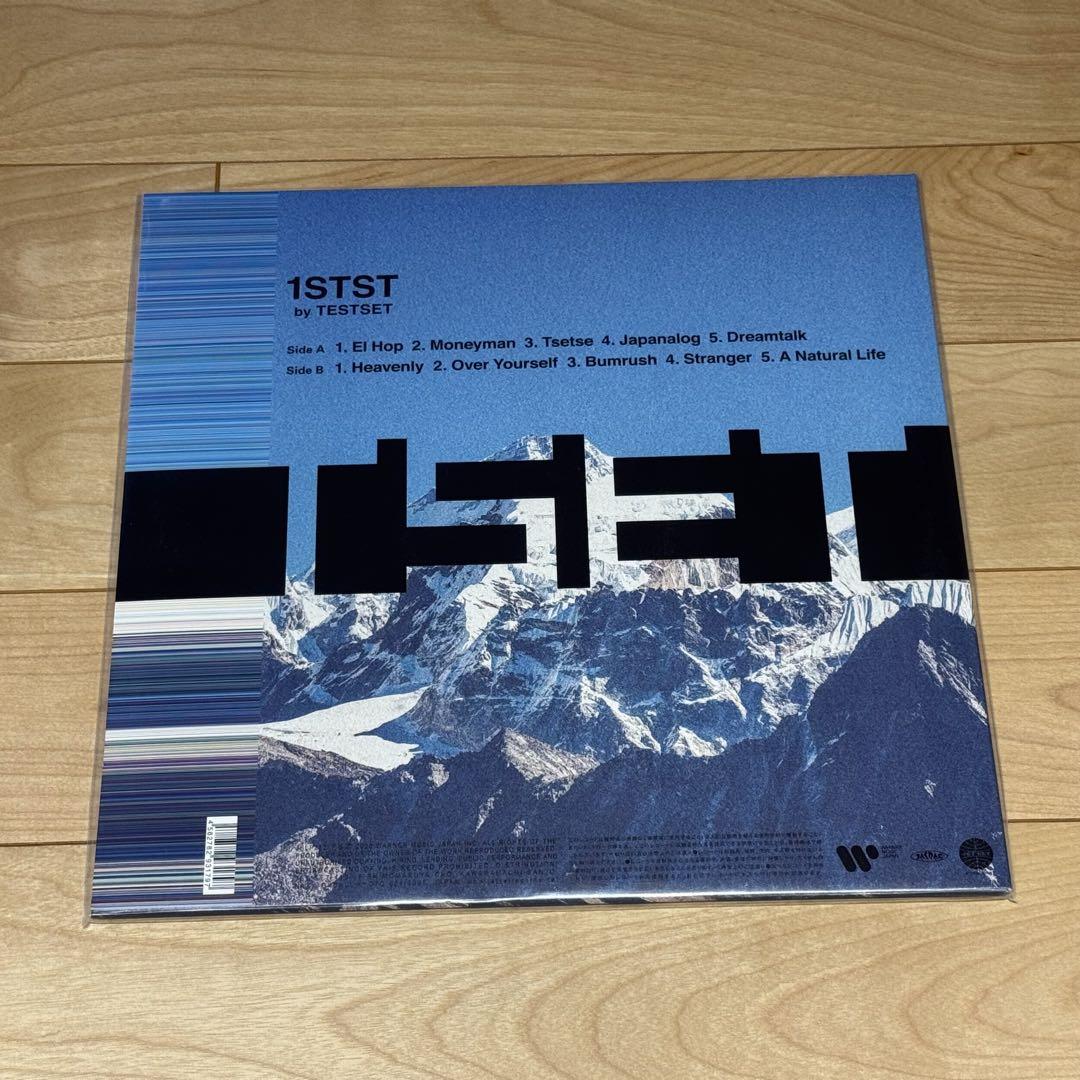直筆サイン入りTESTSET 1STST アナログレコード アナログ盤 LP新品