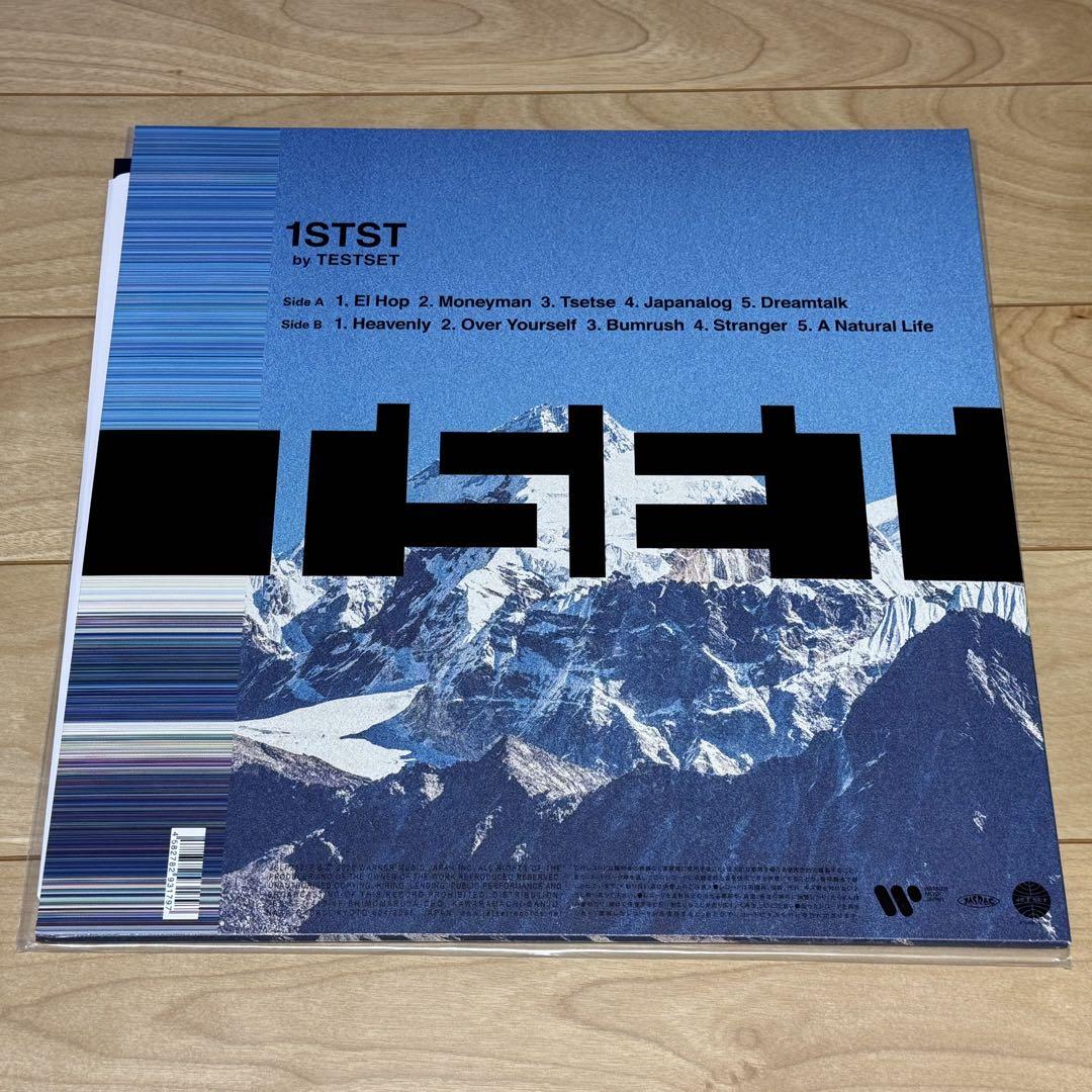 直筆サイン入りTESTSET 1STST アナログレコード アナログ盤 LP新品