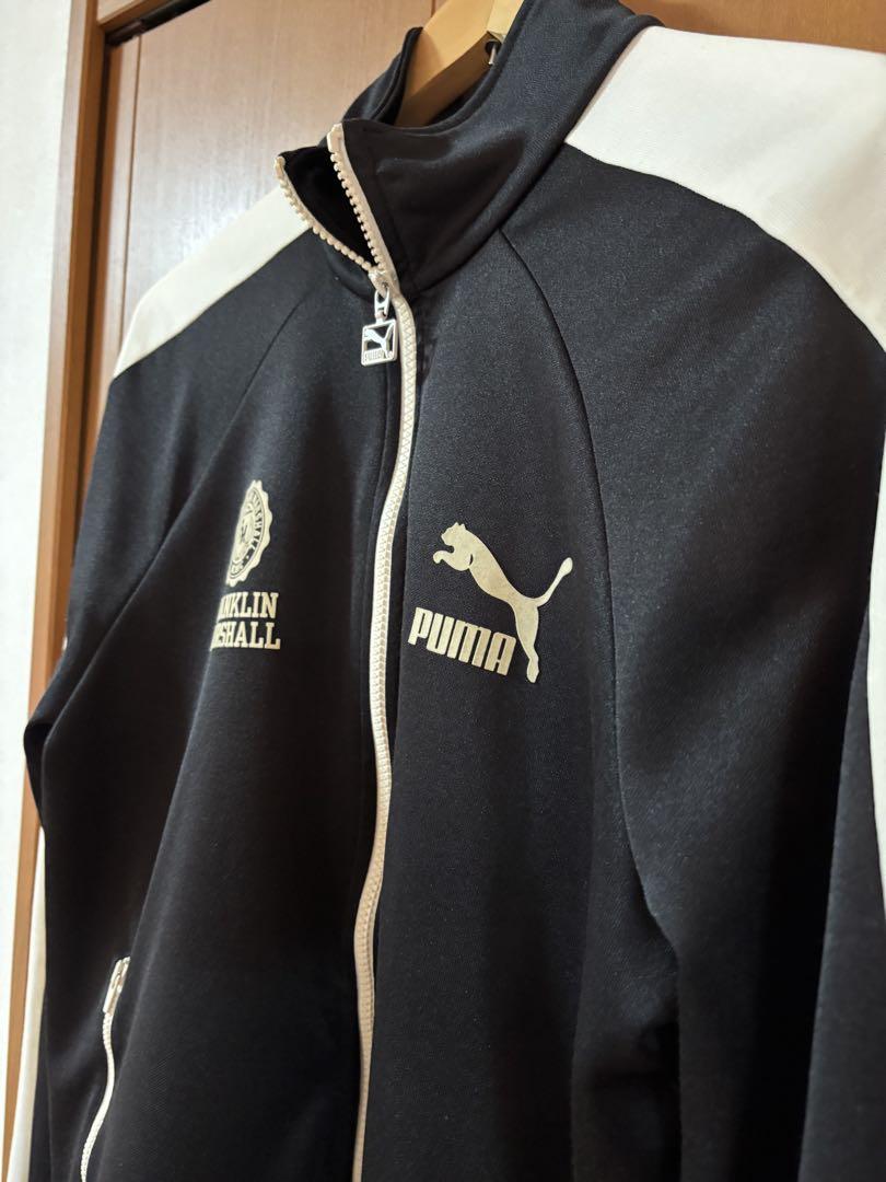 PUMAxフランクリンマーシャル コラボトラックジャケット　ブラック　サイズＭ