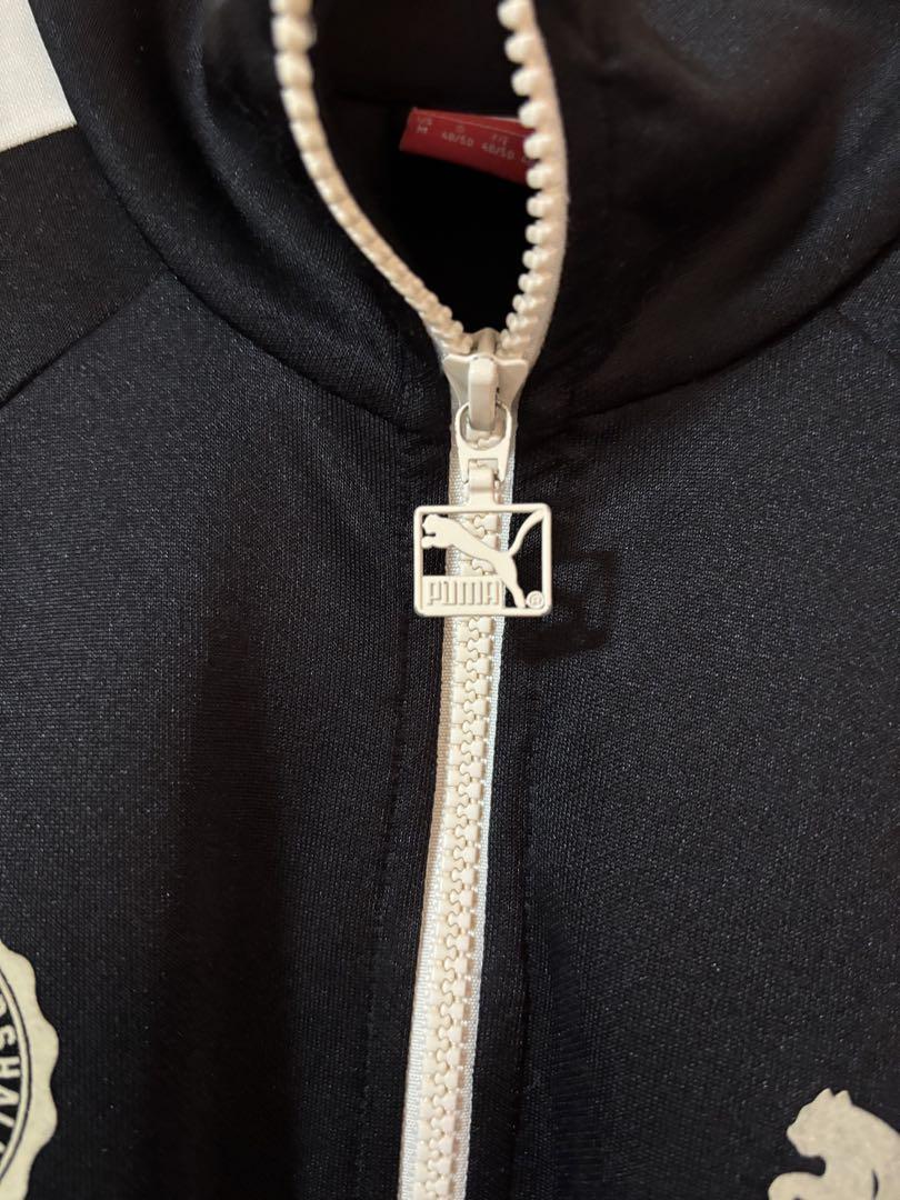 PUMAxフランクリンマーシャル コラボトラックジャケット　ブラック　サイズＭ