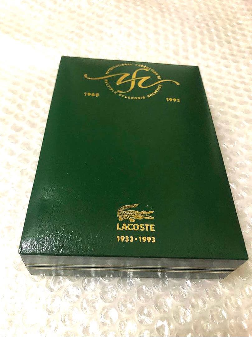 非売品 アルテュス・ベルトラン ラコステ Lacoste 60周年 ピンバッジ 非売品 アルテュス・ベルトラン ラコステ Lacoste 60周年 ピンバッジ