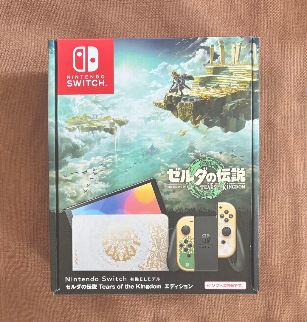 Switch本体 ティアーズ オブ ザ キングダムエディション SDカード付き