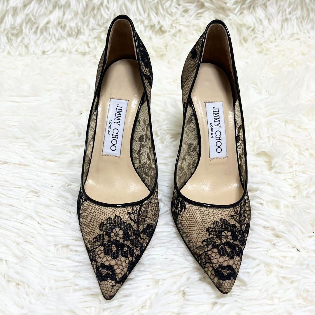 JIMMY CHOO ジミーチュウ アベル ABEL パンプス ハイヒール 本革