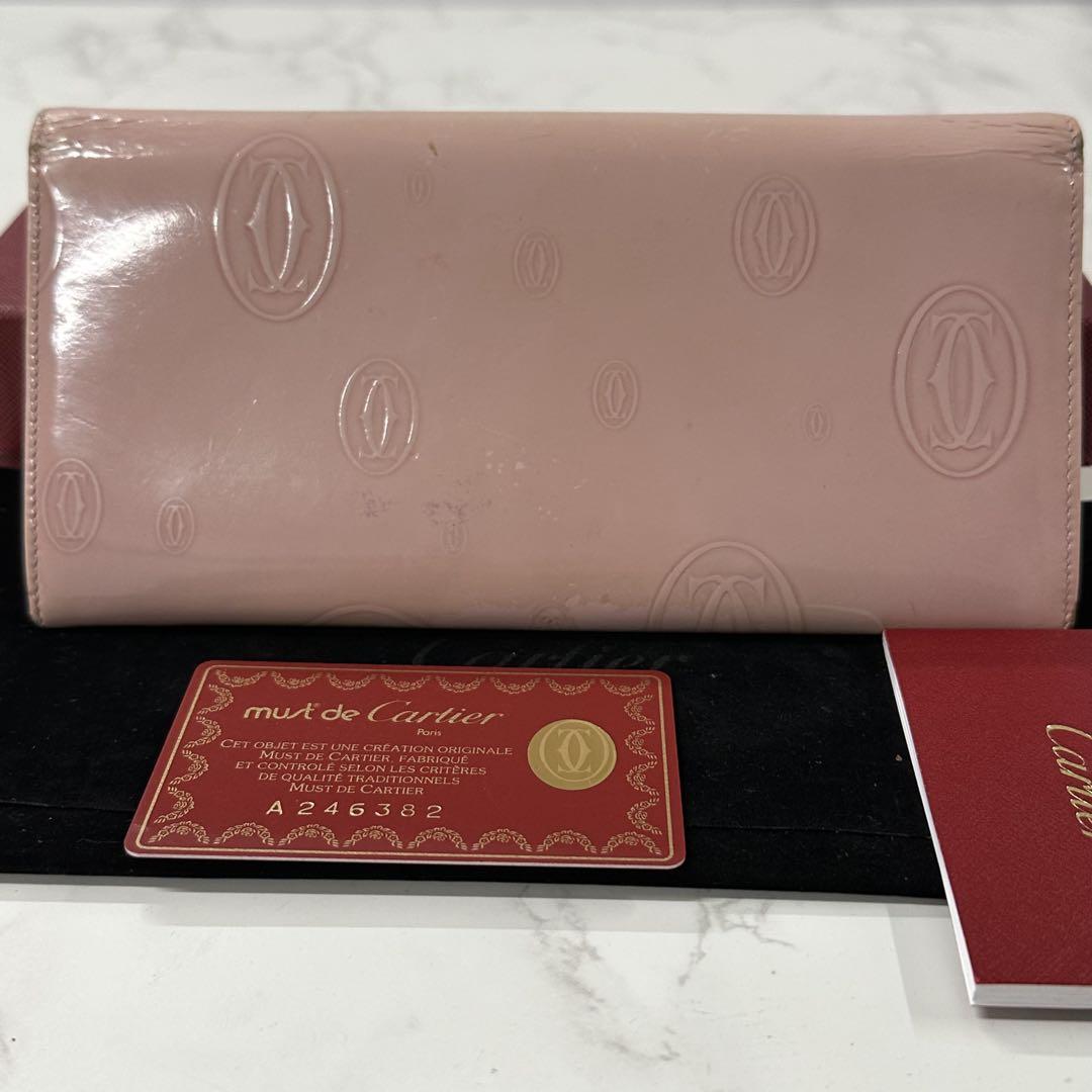 新品同様‼️ カルティエ　Cartier 財布　長財布　ハッピーバースデー
