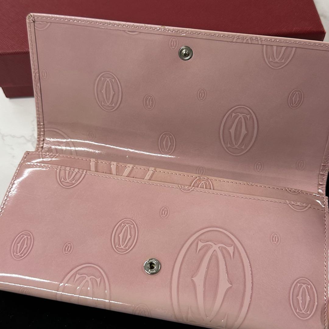 新品同様‼️ カルティエ　Cartier 財布　長財布　ハッピーバースデー