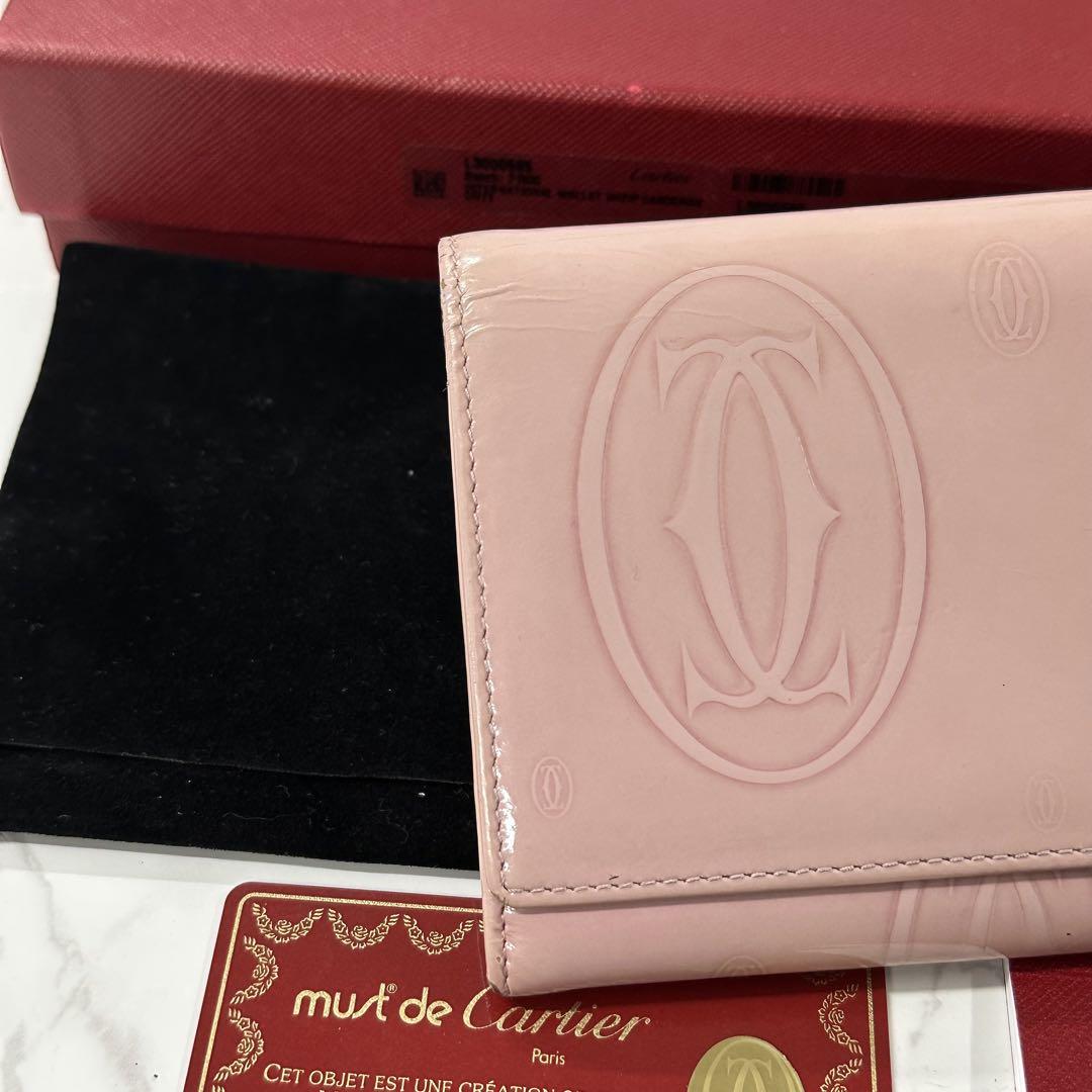 新品同様‼️ カルティエ　Cartier 財布　長財布　ハッピーバースデー