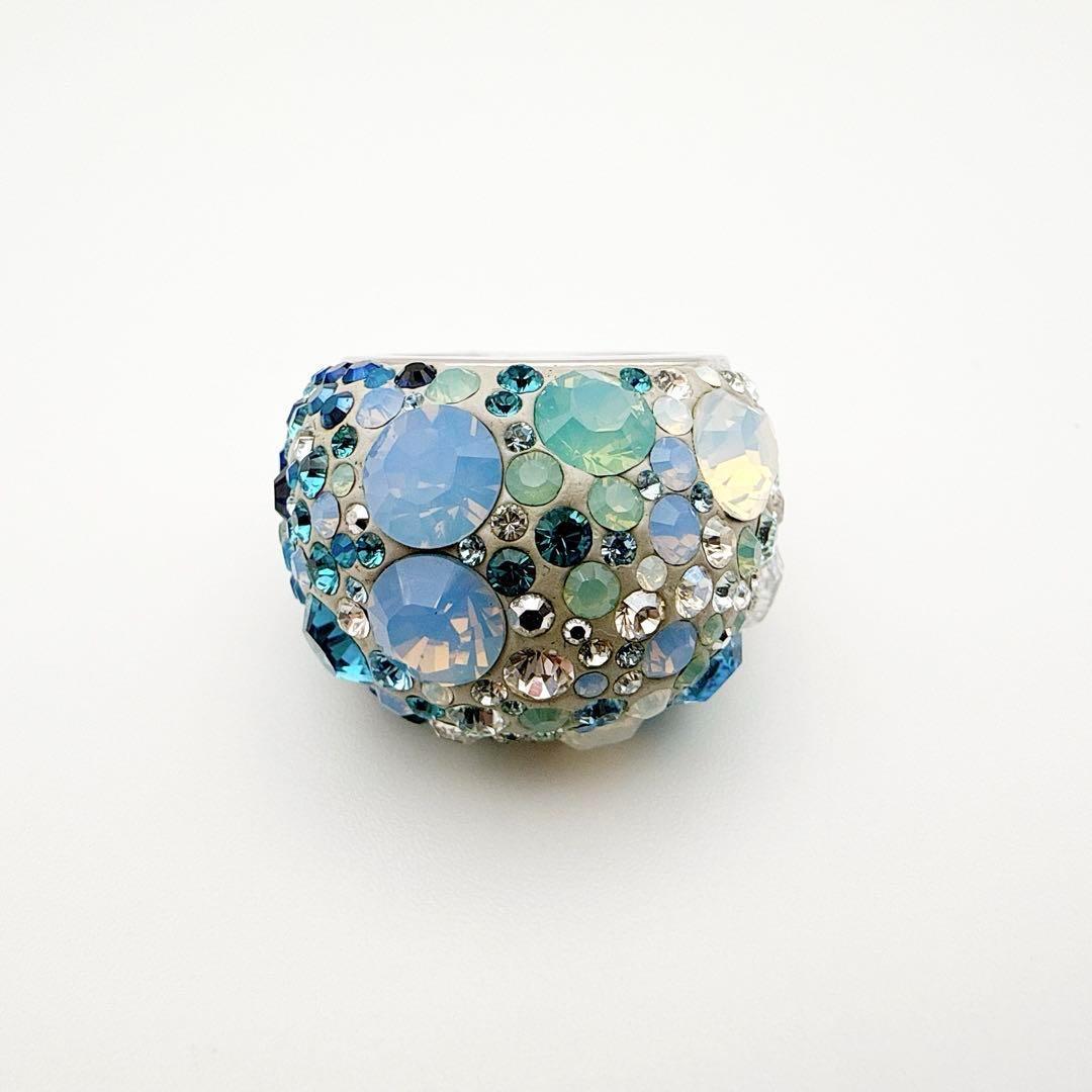 2427-4 希少✨SWAROVSKI リング 指輪 58 15~16号