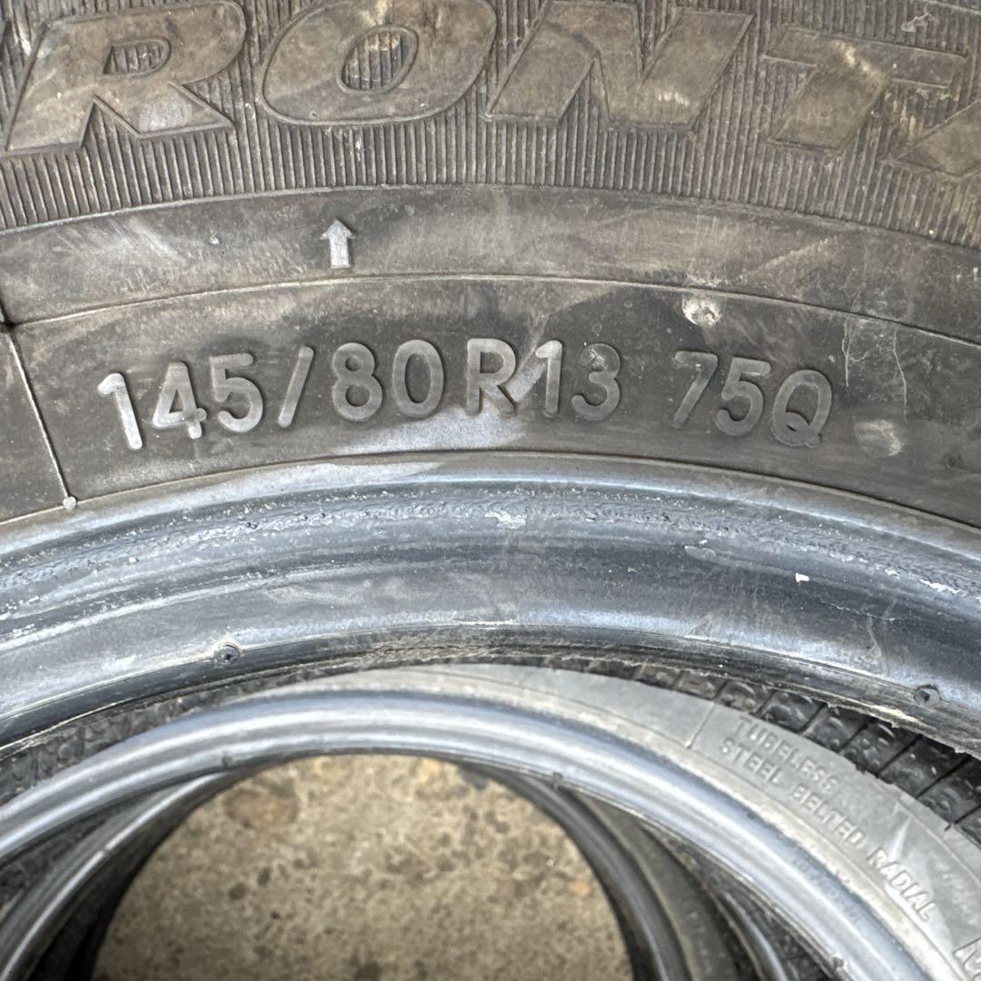 2022年 バリ溝 145/80R13 ice FRONTAGE （A0311）