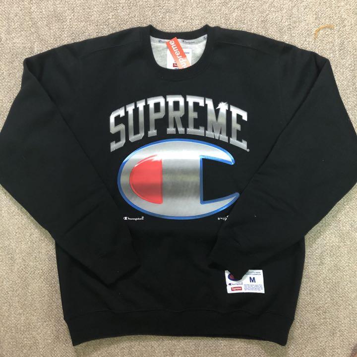 Supreme Champion Chrome Crewneck 値下げ交渉可
