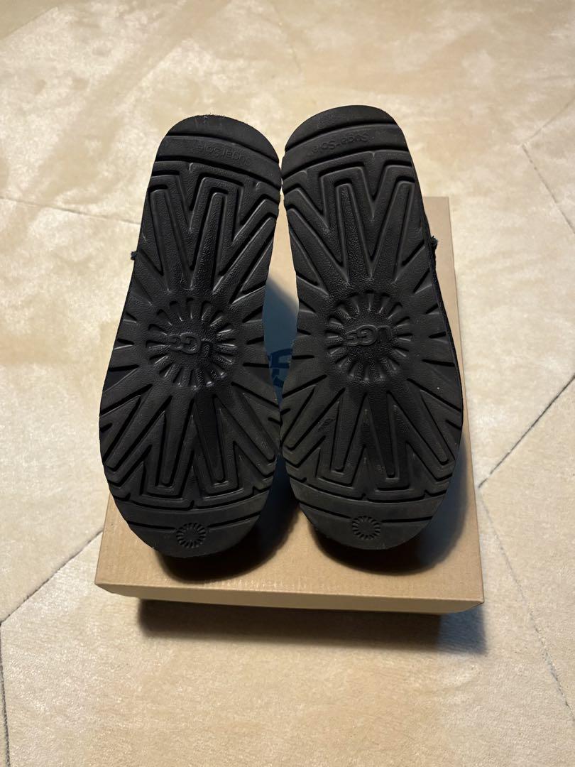 【限定値下】美品！UGG クラシックウルトラミニプラットフォーム　ブラック　黒