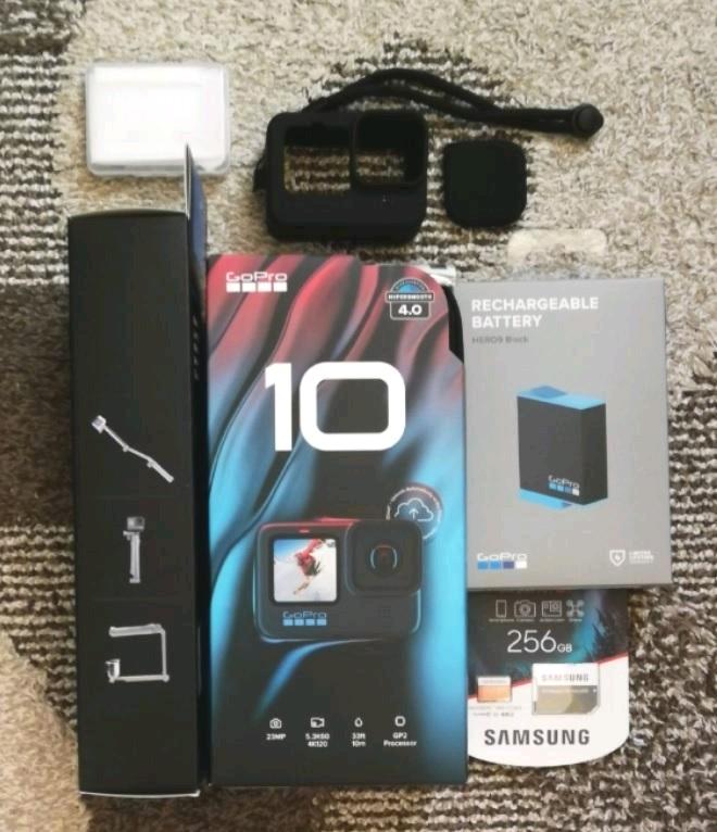 セール!新品大容量256GB GoPro HERO10 BLACKセット