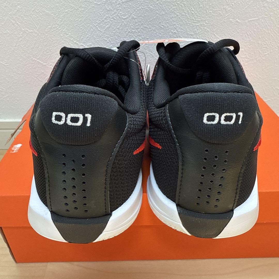 NIKE エアズームG.T.カットアカデミーEP バッシュ 黒赤28.5cm