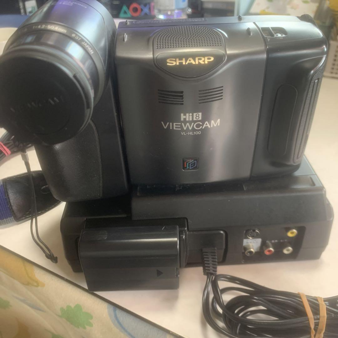 ビデオカメラ SHARP  VideoHi8  VIEWCAM  VL-HL100