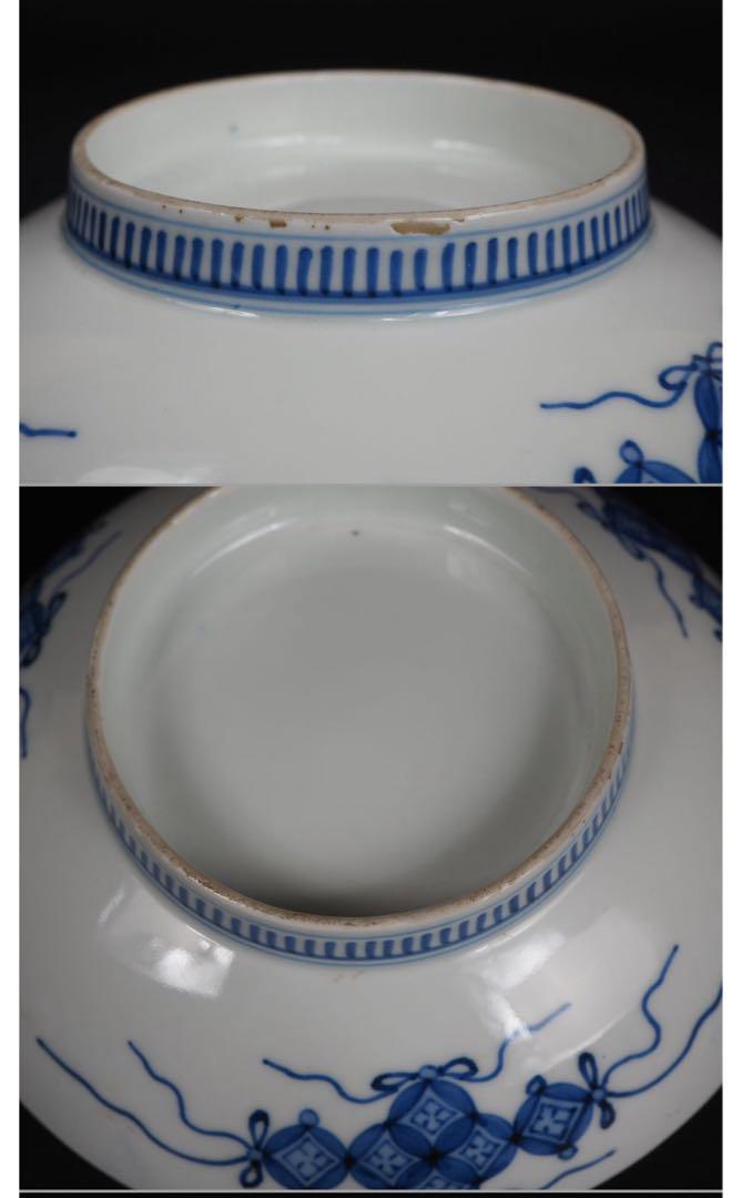 送料無料　江戸時代　鍋島焼　染付牡丹文皿　櫛高台 径20cm 送料無料 江戸時代 鍋島焼 染付牡丹文皿 櫛高台 径20cm - メルカリ