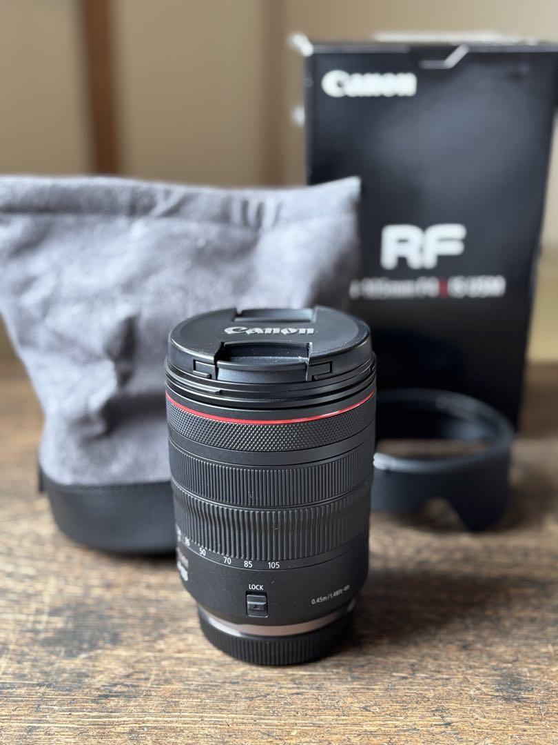 Canon RF24-105mm f4 L IS USM 箱レンズバッグ付き！