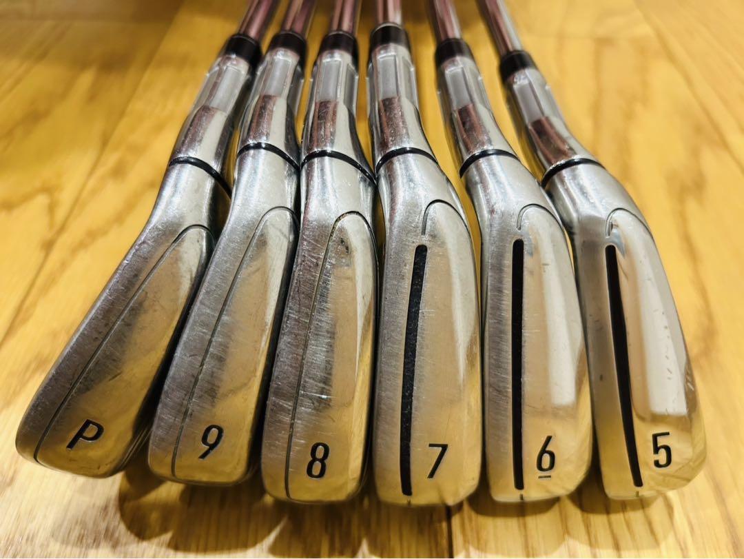 Taylormade M6 Iron Set 5-Pw, Aw Regular Flex Kbs Max 85