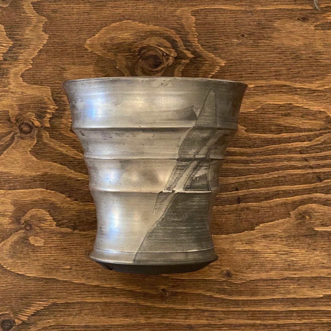 未使用　内田裕太 Yuta Uchida SILVER RUST pot 鉢