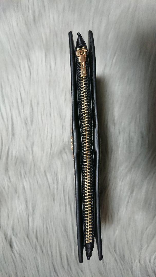 コーチ 財布 COACH長財布 二つ折り財布 レザー スリム ジップ ウォレット
