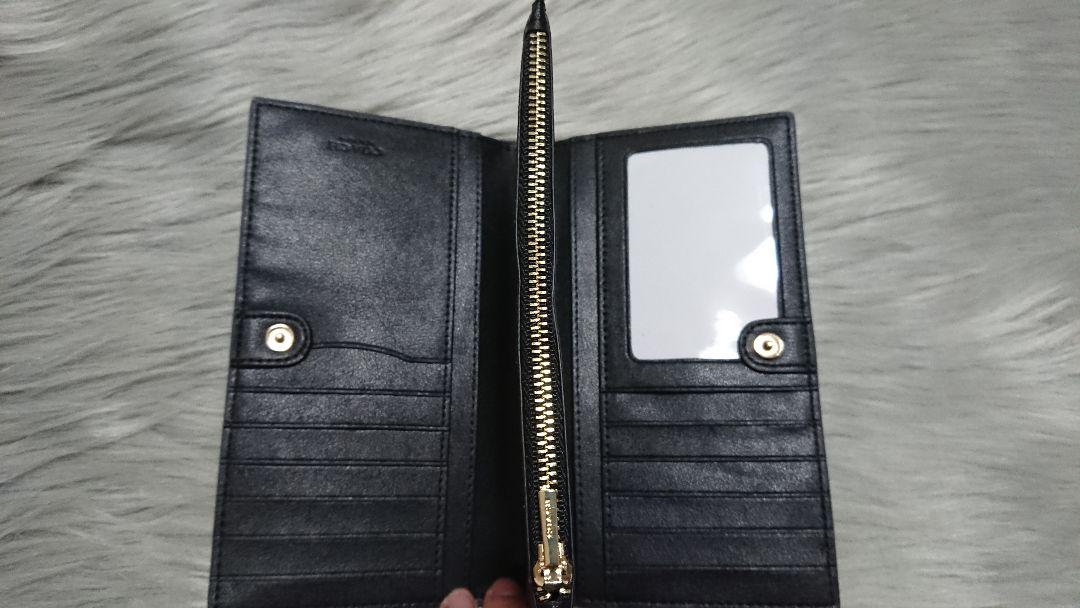 コーチ 財布 COACH長財布 二つ折り財布 レザー スリム ジップ ウォレット