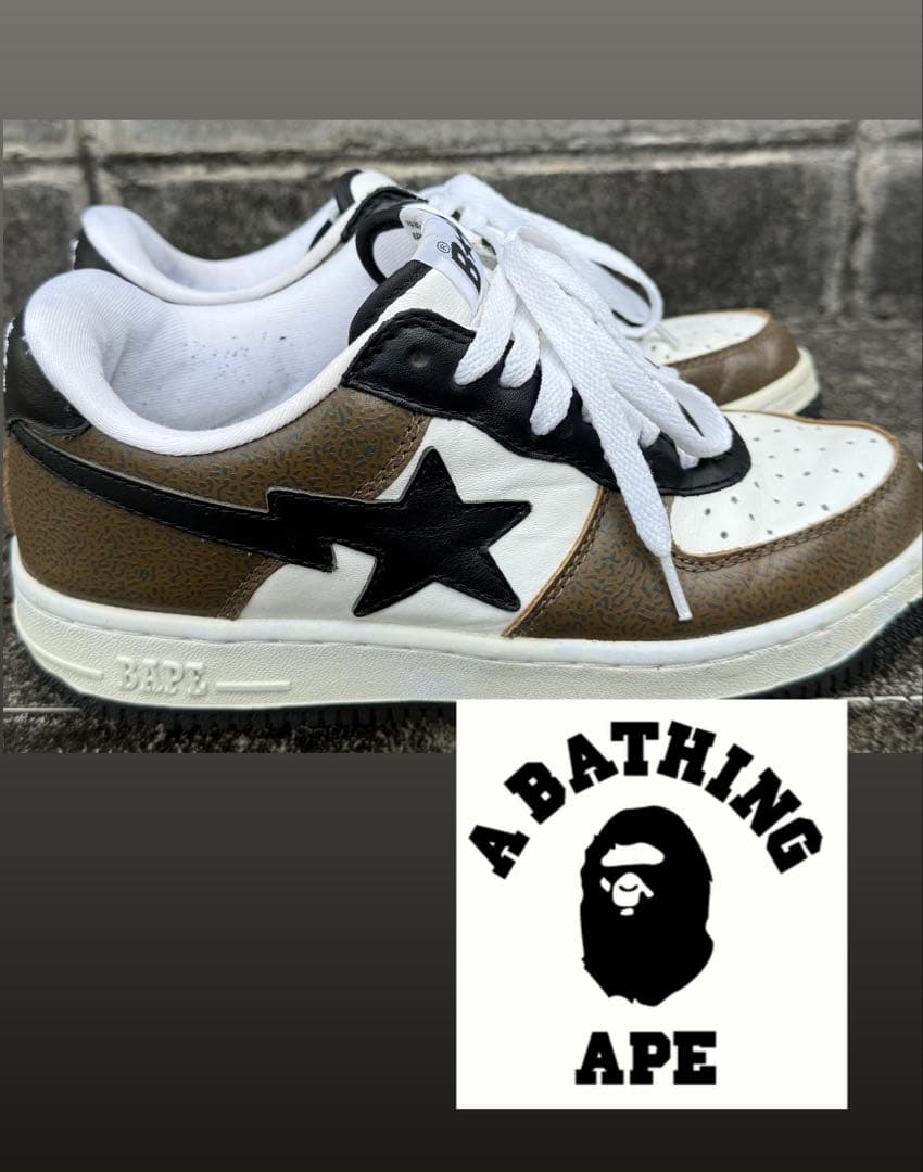 A BATHING APE BAPE STA スニーカー25cm・A BATHING APE