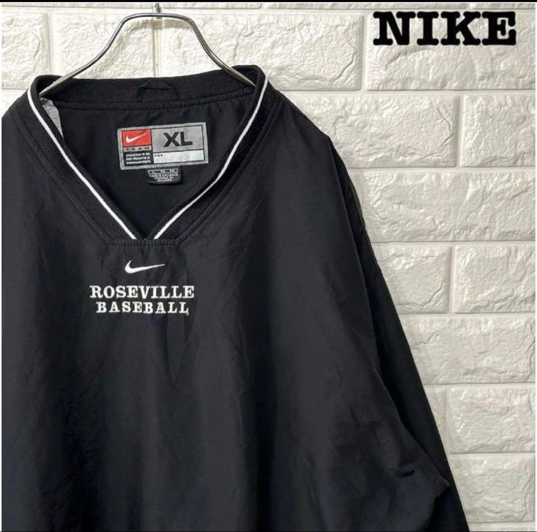 NIKE ROSEVILLE BASEBALL XL ブラックパーカー